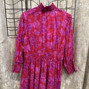 Bindu Pippa Long Sleeve Short Dress